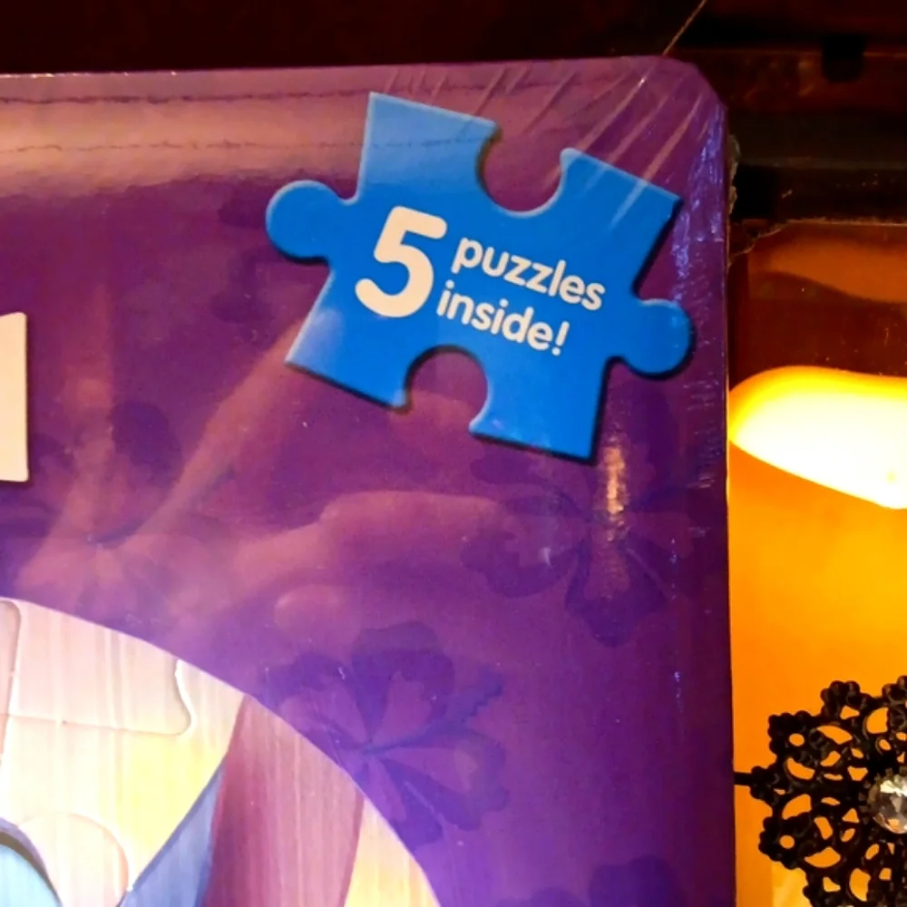 🆕️LAST 1💜DISNEYS STITCH MY FIRST PUZZLE BOOK. FIVE PUZZLES INSIDE!!